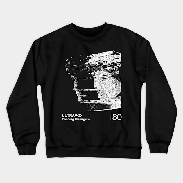 Passing Strangers / Minimalist Graphic Artwork Design Crewneck Sweatshirt by saudade